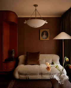 Disc Pendant by Tracey Garet of Apsara Interior Design