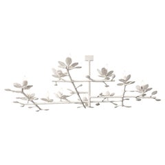 Single Layer Garden Plaster Chandelier by Tracey Garet of Apsara Interior Design