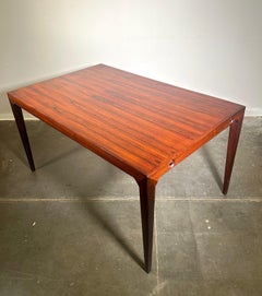 Dänischer MCM-Esstisch aus Palisanderholz, ausziehbar, um 1960