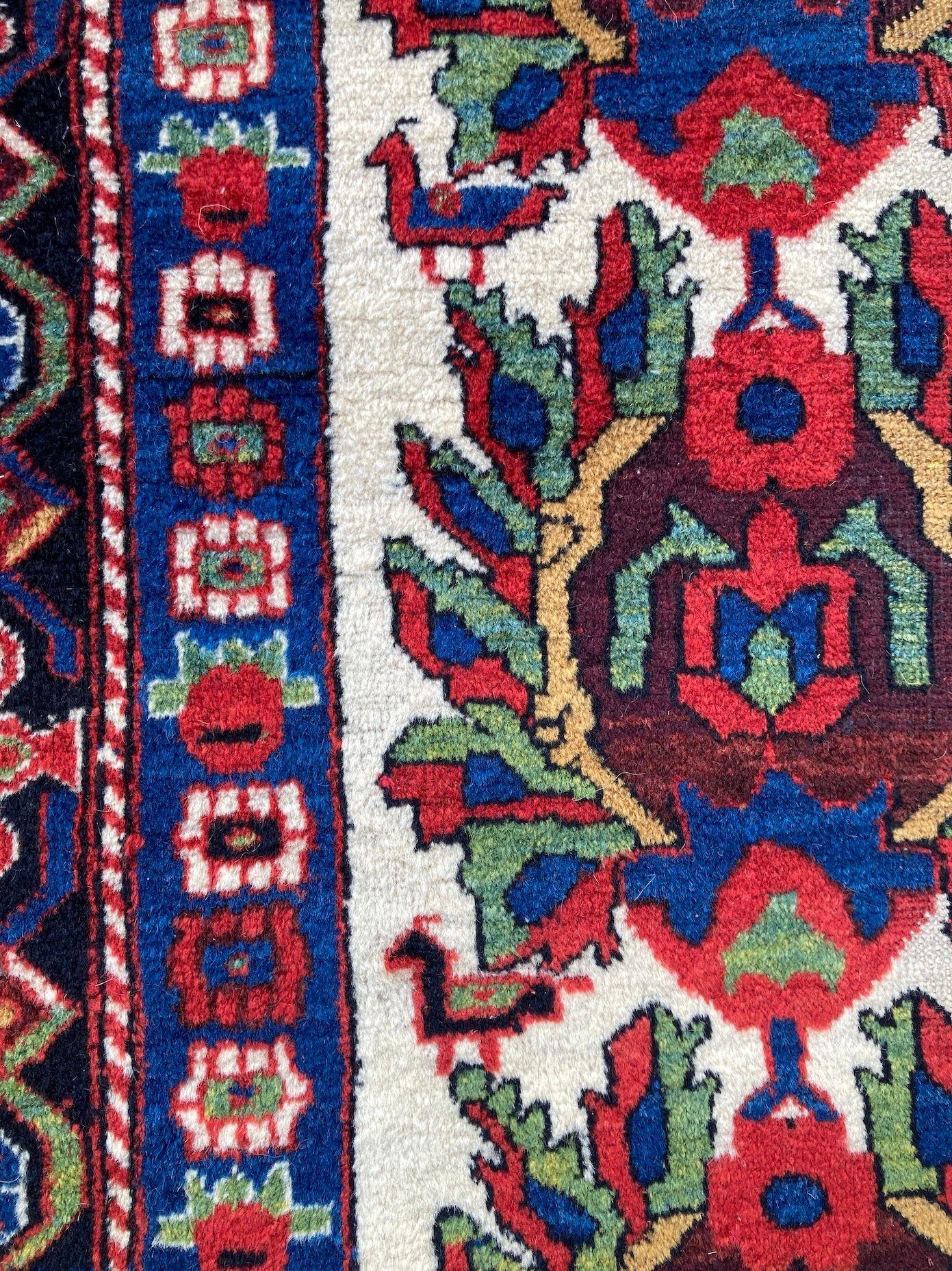 Tappeto antico Afshar 1,85 m x 1,48 m in vendita 13