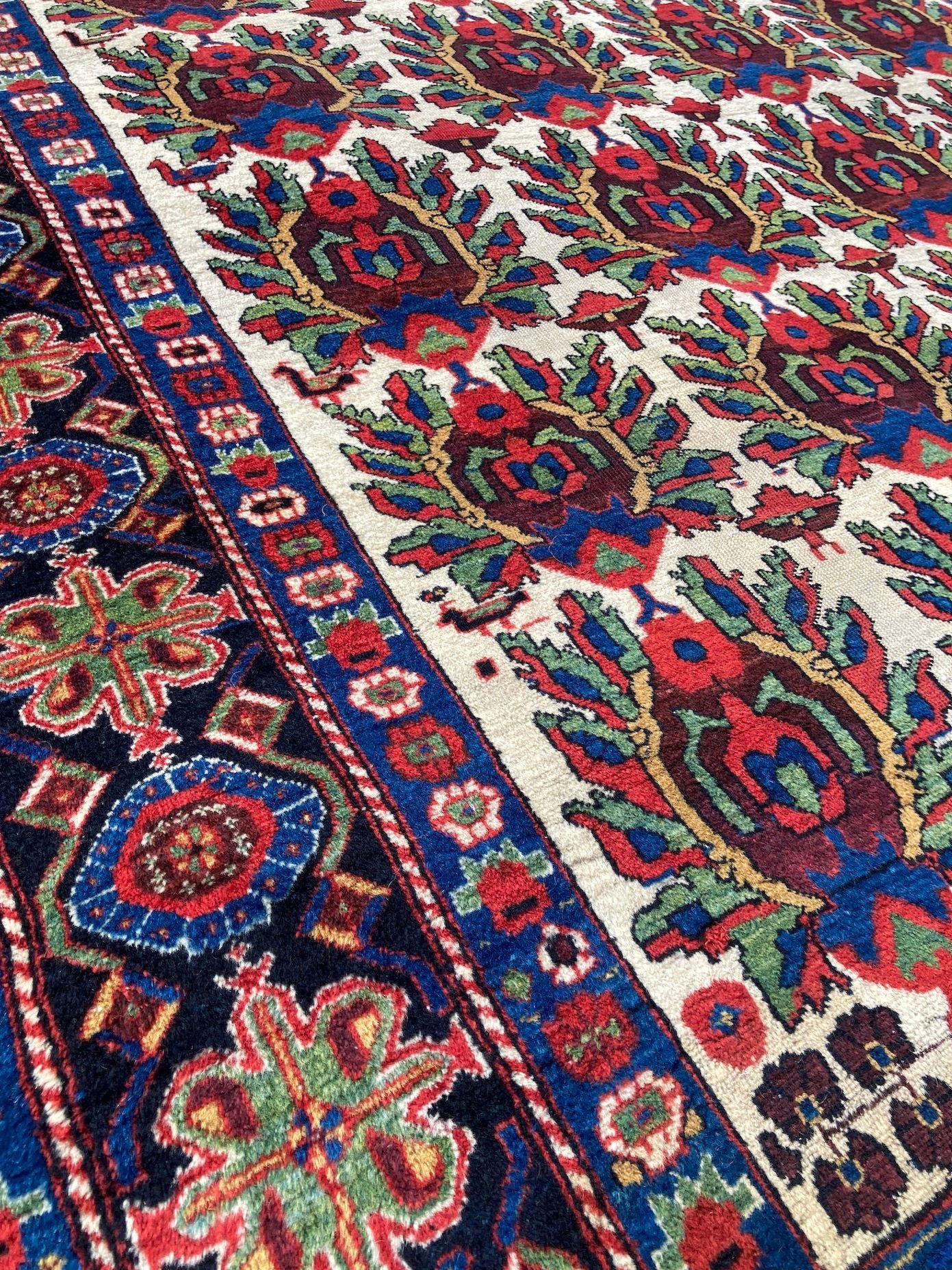 Tappeto antico Afshar 1,85 m x 1,48 m in vendita 10