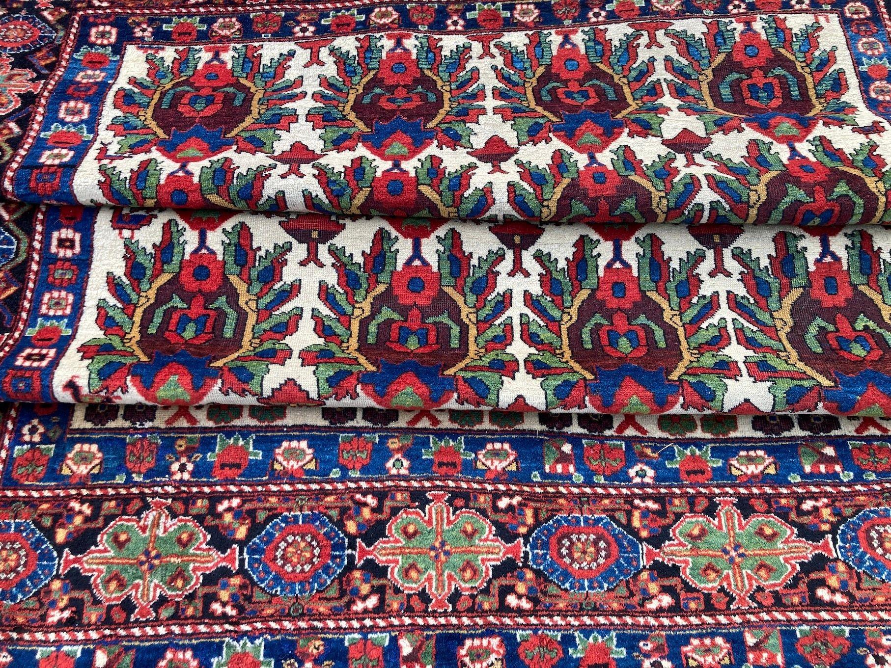 Tappeto antico Afshar 1,85 m x 1,48 m in vendita 11