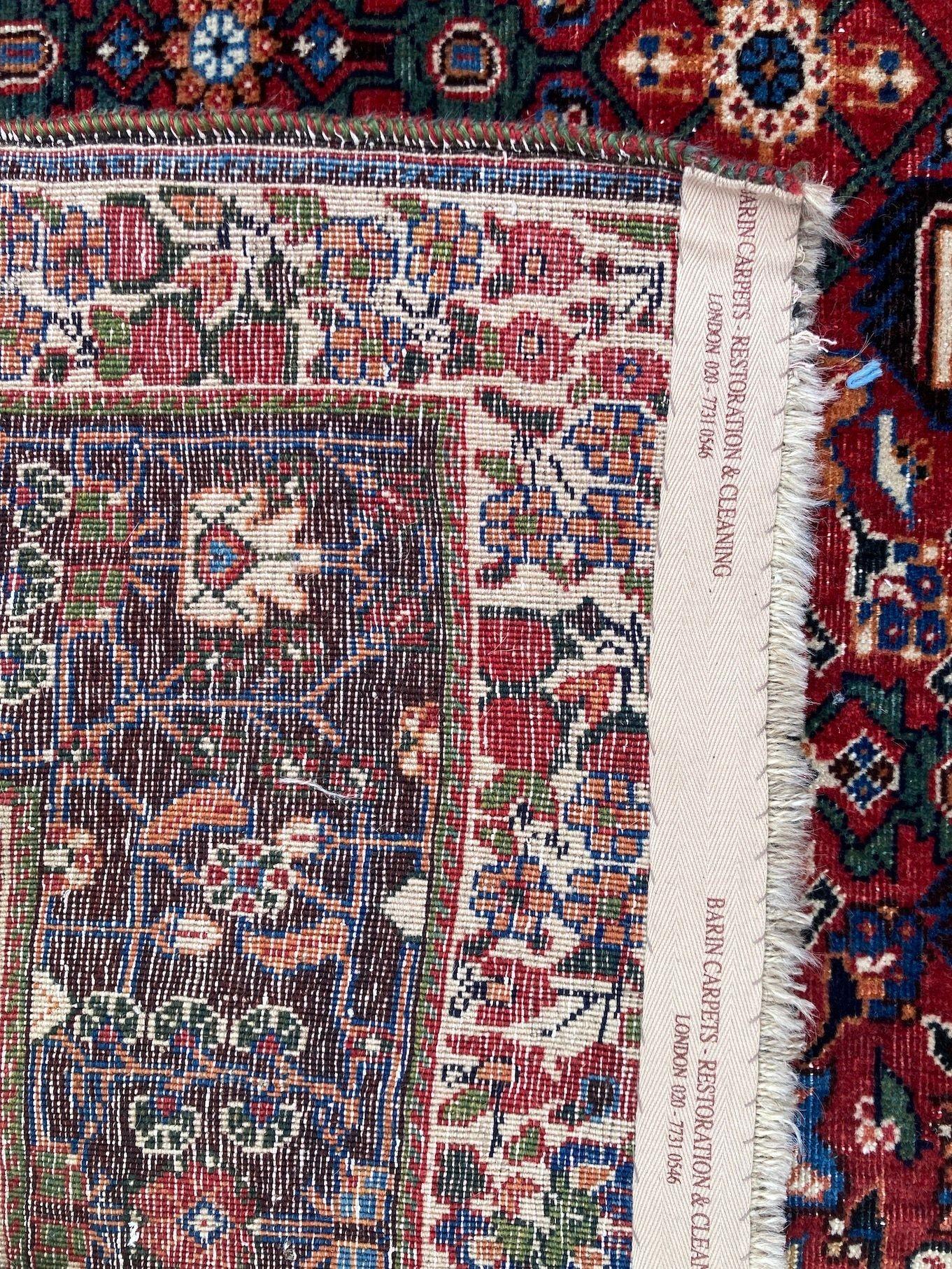 Tappeto antico Qashqai 2,61m x 1,65m in vendita 14