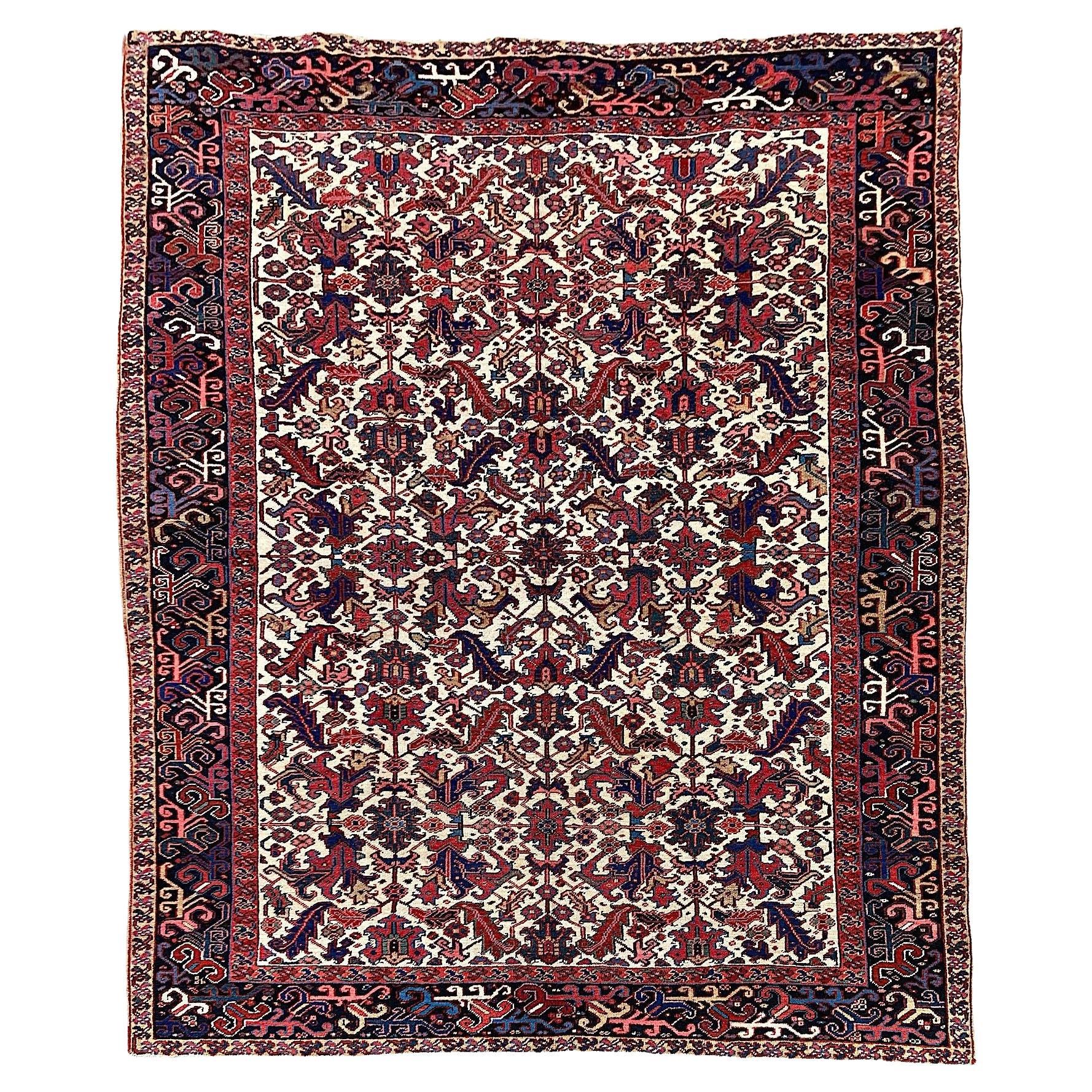 Antiker Heriz-Teppich 3,00 m x 2,36 m