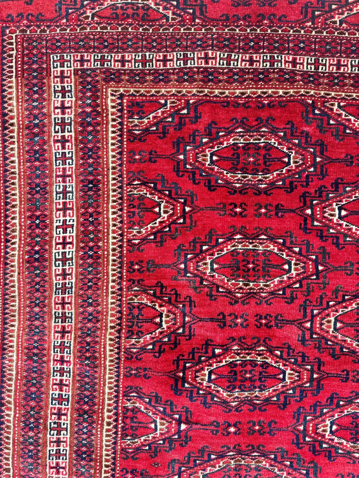 Tappeto vintage Turkmen Yomut 1,22 m x 0,95 m in vendita 6