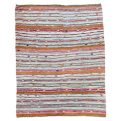 Kilim anatolio vintage de 2,56 m x 1,80 m