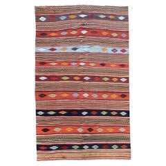 Kilim anatolio vintage de 2,95 m x 1,64 m