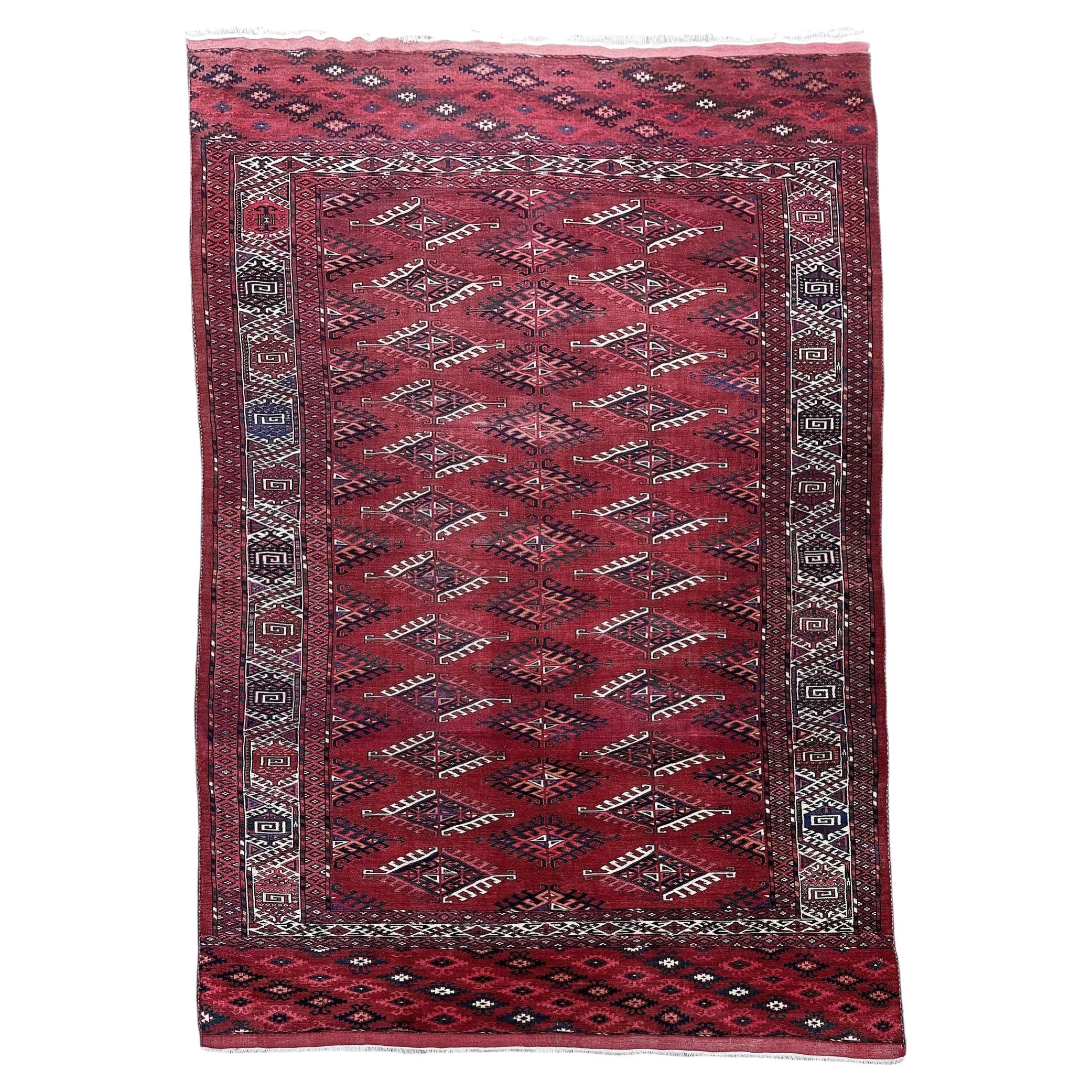 Antique Turkmen Yomut Carpet 2.98m x 1.94m