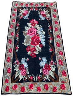Vintage Caucasian Karabagh Kilim 2.77m x 1.49m