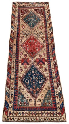 Antique Anatolian Runner 2.89m X 1.04m