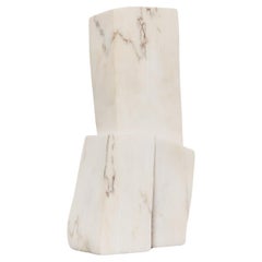 Modernist sculpture in Carrara marble