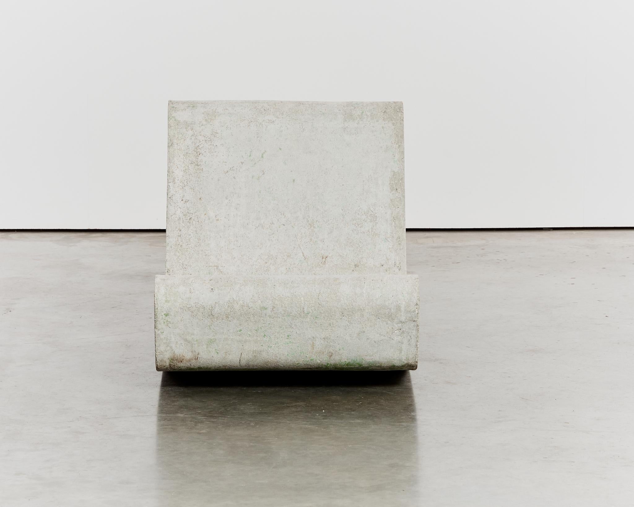 Original Loop-Stuhl von Willy Guhl für Eternit (Beton) im Angebot