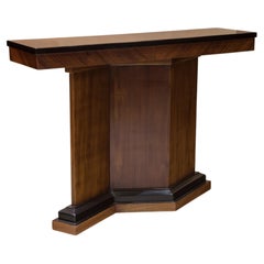 Console Style Art Deco 1930 French in Wood