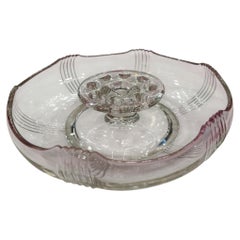 Art-Déco-Kristall-Tischdekoration aus Frankreich, 1930, elegantes Design.