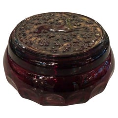 Box in glass, Style: Viennese secession, made in France