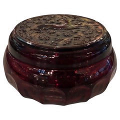 Box in glass, Style: Viennese secession, made in France