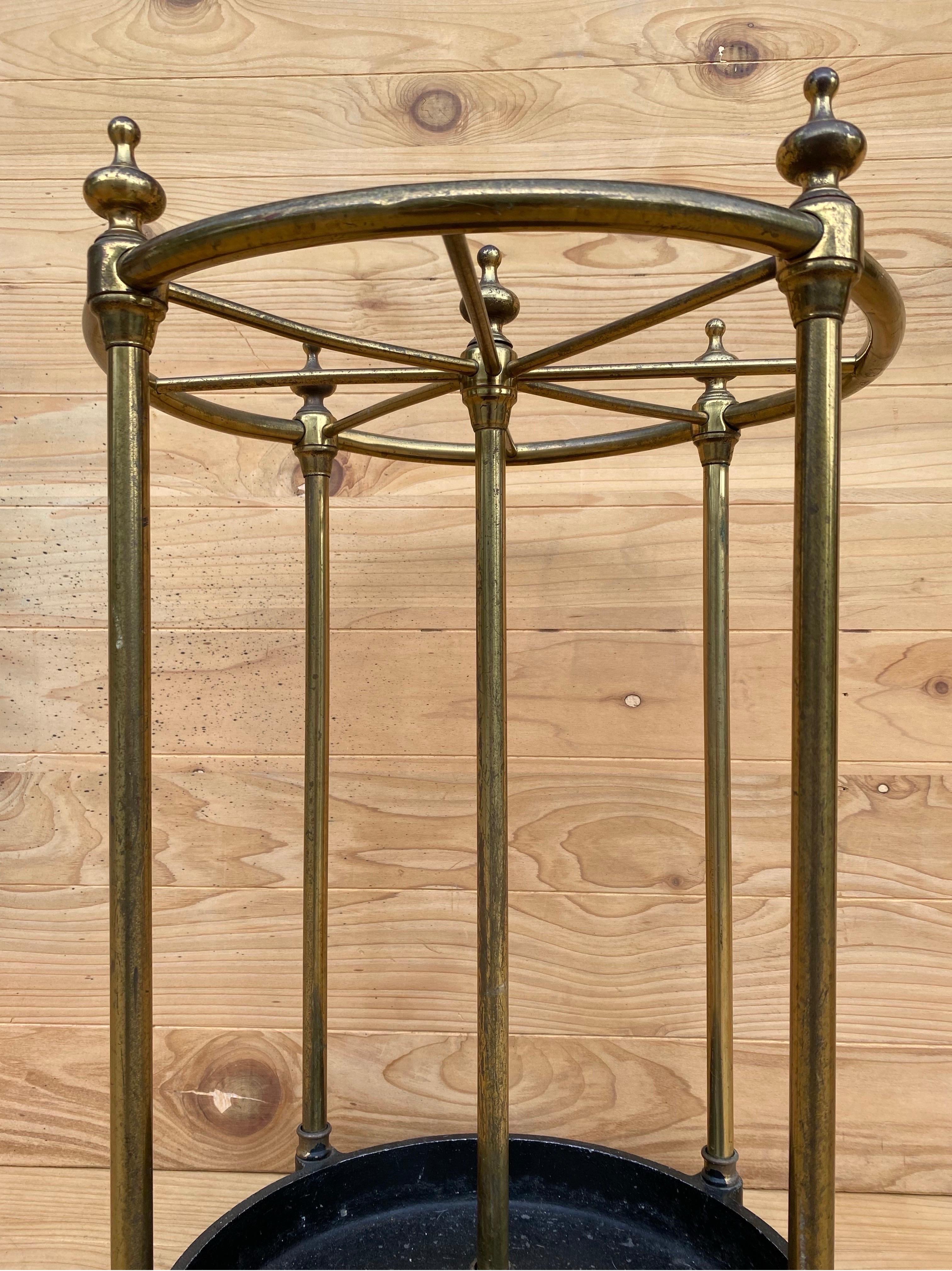 Antique English Umbrella Stand

This stand, which can hold umbrellas, canes, etc is a functional and refined piece for the entryway to your office or home. 

Circa Early 20th Century

Dimensions
H 23.75”
W 15.5”
D 15.5”