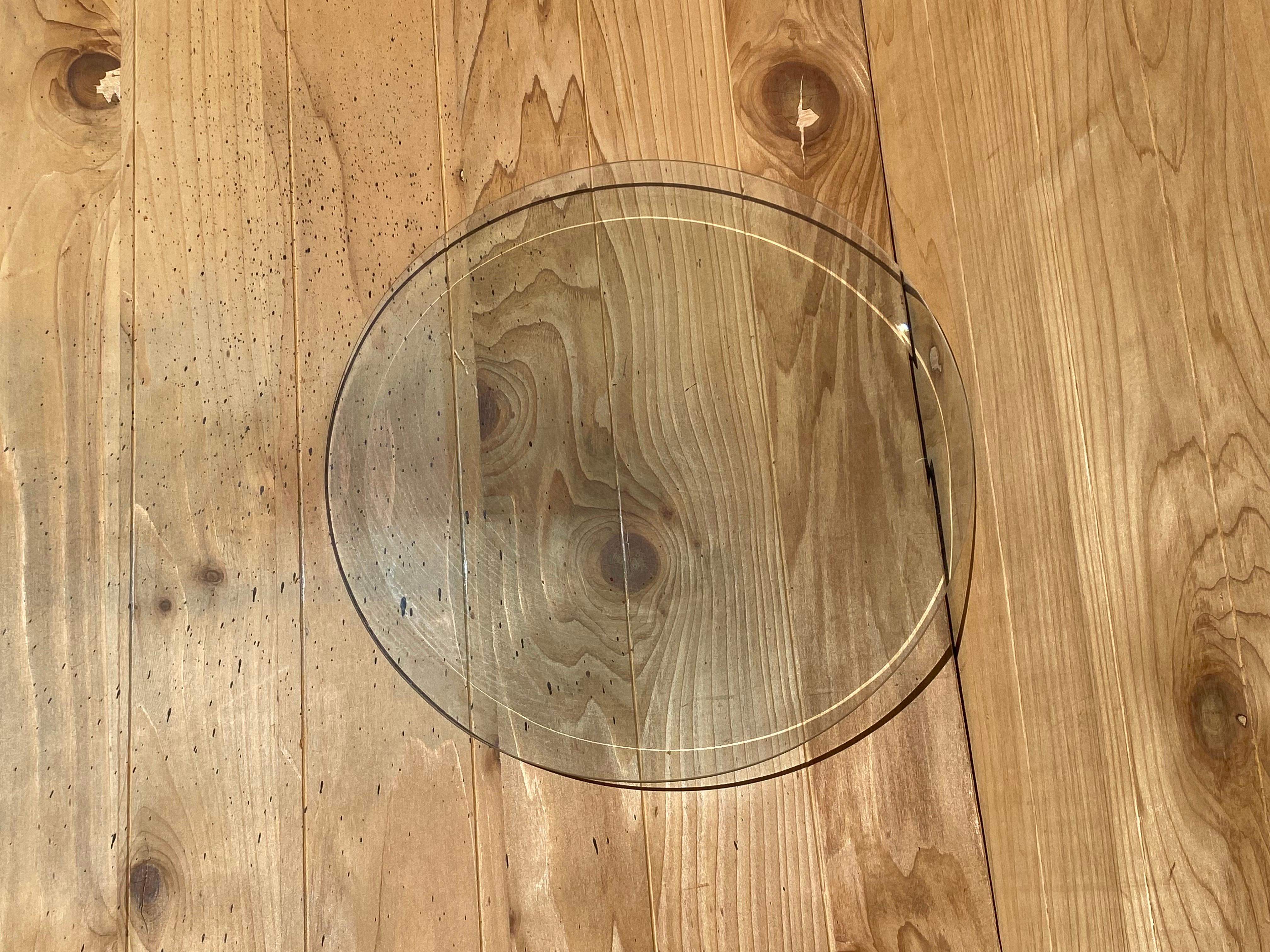American Mid Century Modern Bent Wire Nickel Side Table by Warren Platner for Knoll For Sale