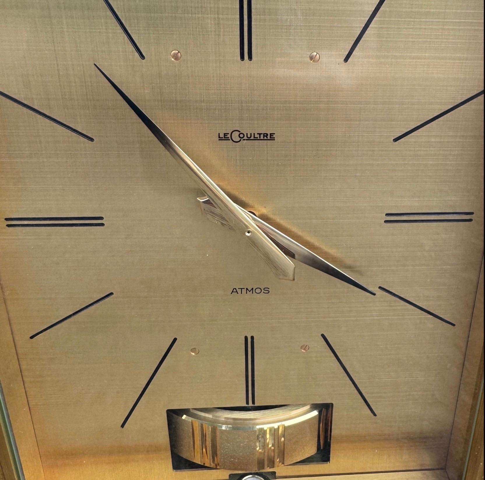 Jaeger-LeCoultre Atmos Orologio da tavolo Embassy VII d'epoca in vendita 1