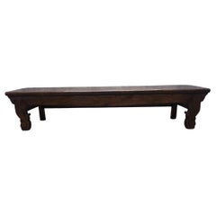 Vintage Shanxi Province Elmwoods Long Narrow Couchtisch
