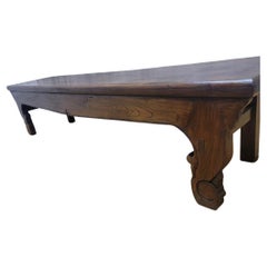Vintage Shanxi Province Elmwoods Long Narrow Couchtisch