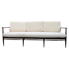 Danish Modern Sofa by Ib Kofod-Larsen Newly Reupholstered