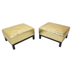 Pouf e ottomane Hollywood Regency