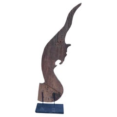 Antique Thai Naga Temple Finial