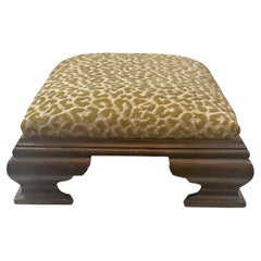 Chippendale Style Bench In Scalamandre