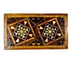 19th Century Anglo Indian Sadeli Mosaic Inlaid Box