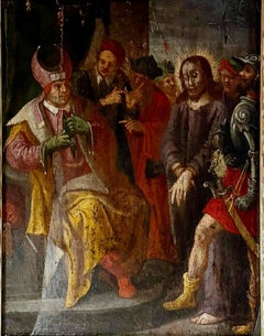 Late 16th or Early 17th Century Flemish School Oil On Panel