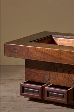 Early 20th century Japanese Hibachi table