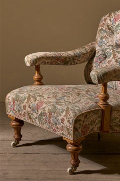 19th century Scottish Country house open armchair