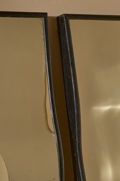 Pair of early 20th century original Fairground fun house mirrors