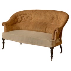 Napoleon III Curved back French sofa