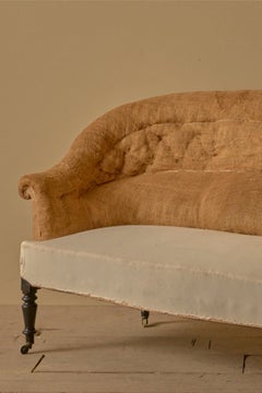 Napoleon III Curved back French sofa