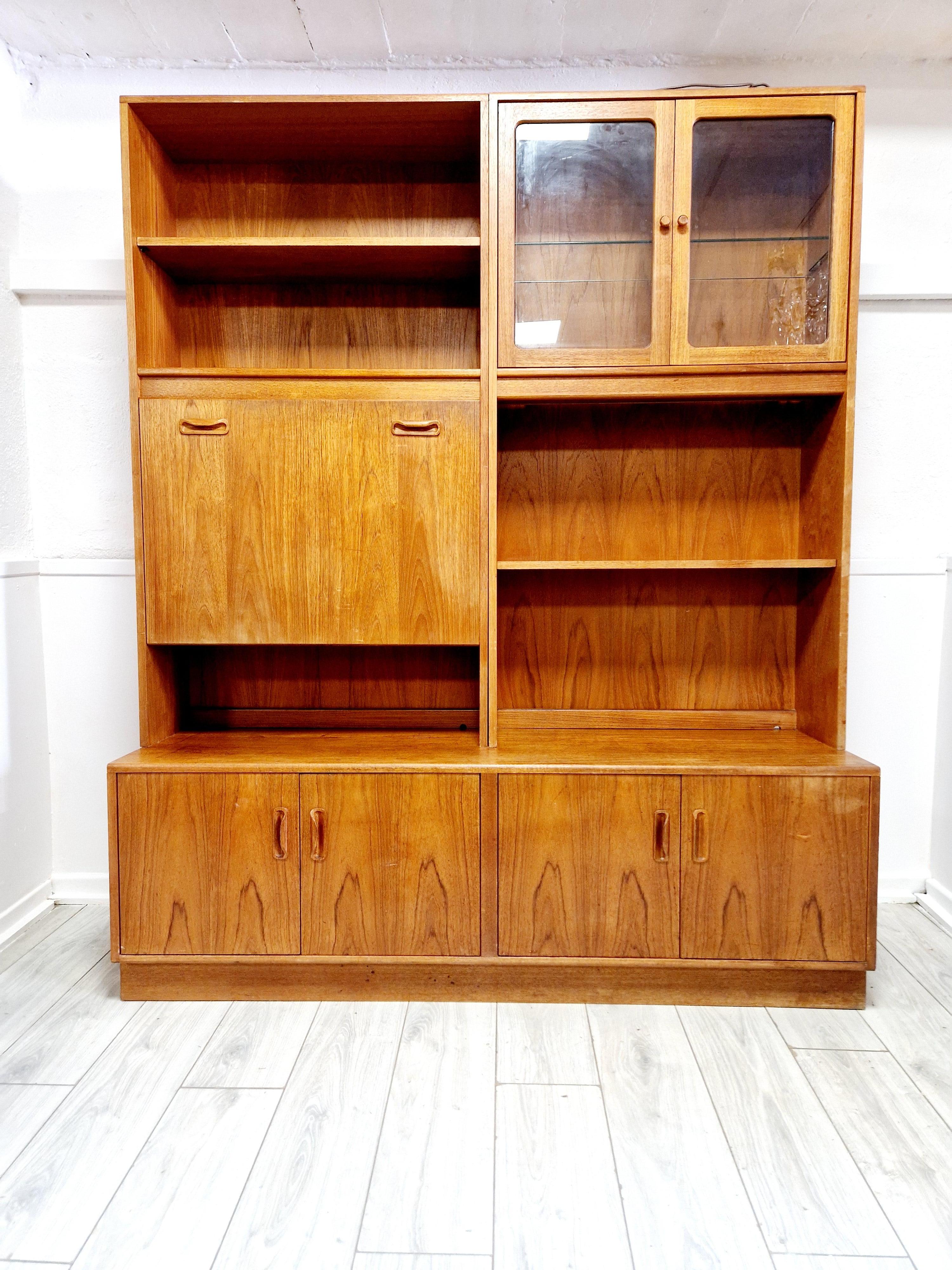 Mid Century G-Plan Fresco Teak Room Divider Buffet For Sale 2
