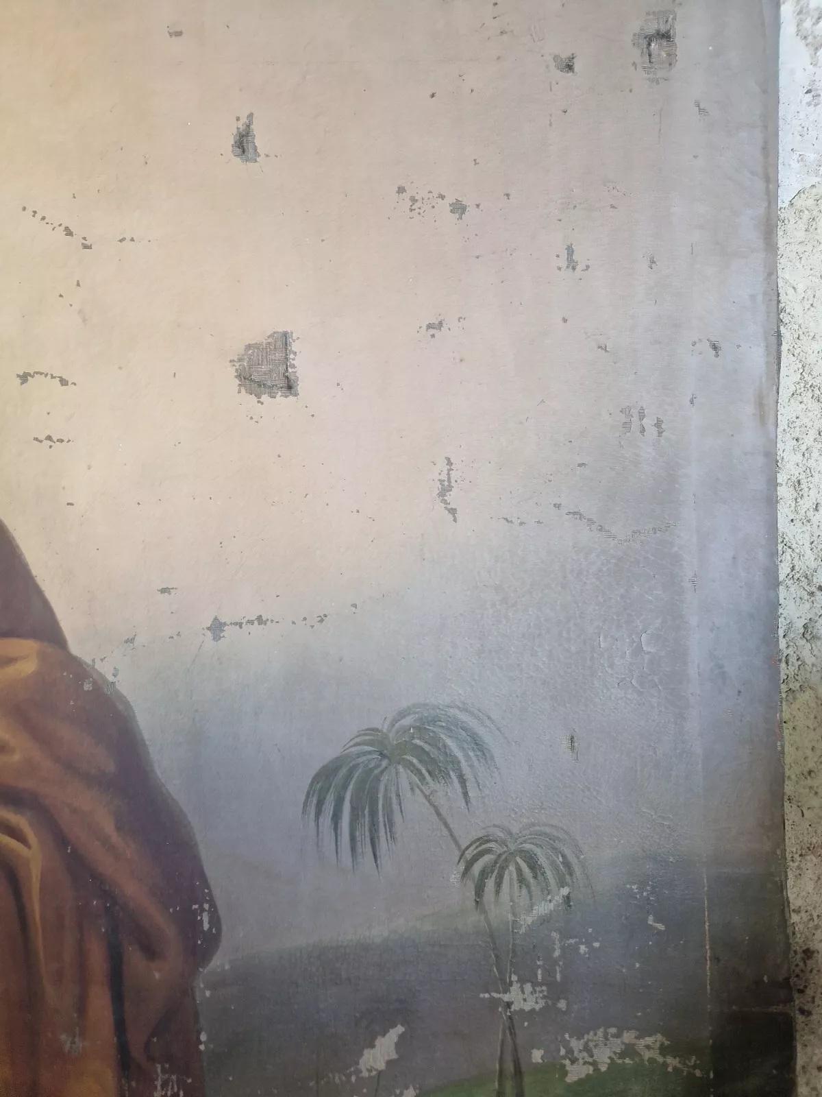 Großes Ölgemälde des 18. Jahrhunderts, Saint Matthias der Apostel, Apostle (Leinwand) im Angebot