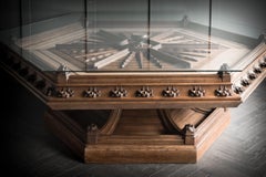 Antique Church Pulpit Table