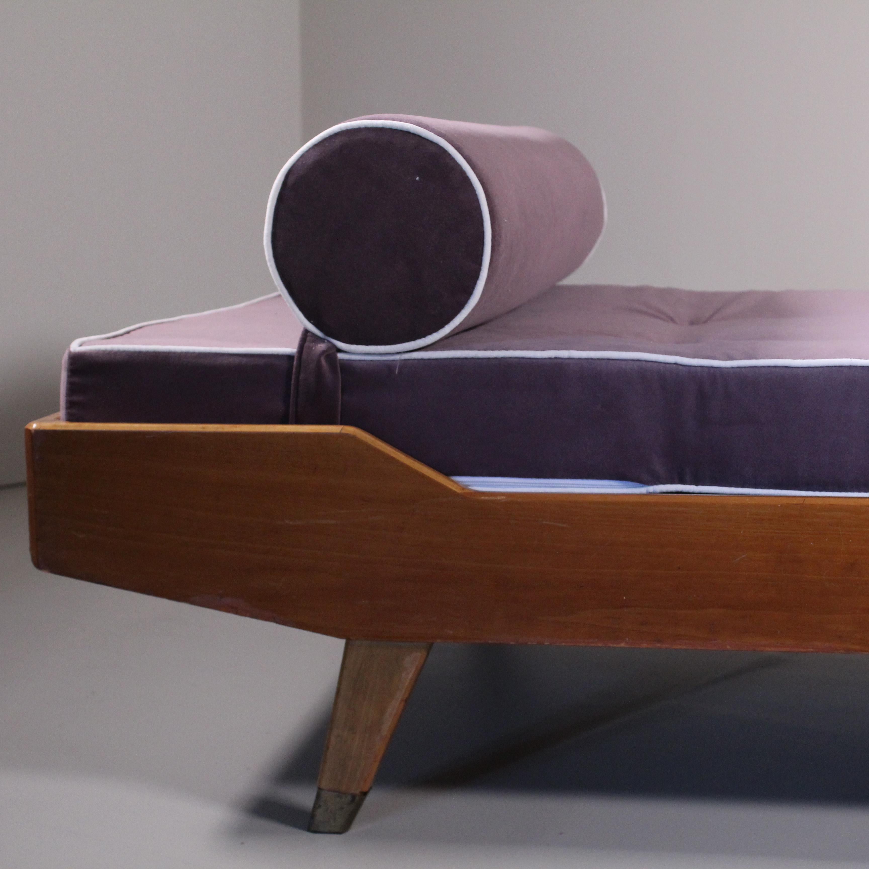 Tagesbett aus den 50er Jahren, Stil Gio Ponti (Moderne der Mitte des Jahrhunderts)