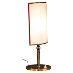 Lámpara de mesa de latón ajustable