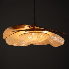 Ingo Maurer lamp, mod Uchiwa Hana, 1970