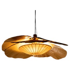 Ingo Maurer lamp, mod Uchiwa Hana, 1970