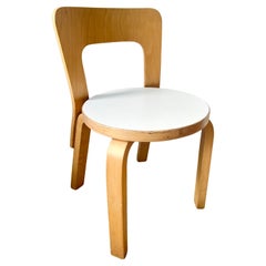 Chaises d'enfant vintage des années 1960/70, modèle N65 par Alvar Aalto+Aalto pour Artek, Finlande