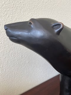 Monumental Bronze "Polar Bear" after Francois Pompon. Private Commission 1980s