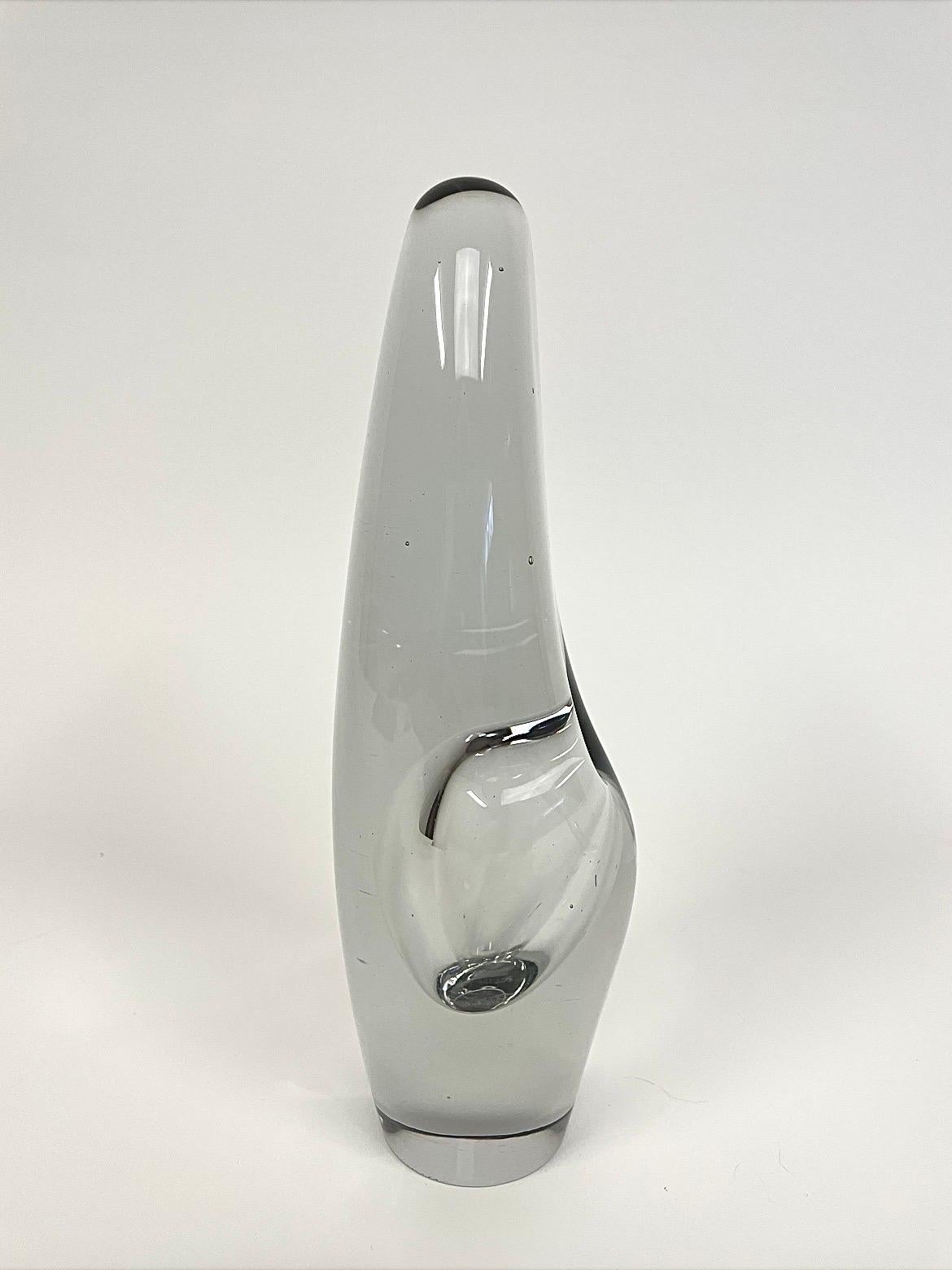 Ein Paar finnischer Vasen aus den 1950er Jahren Modell Orchidéa von Timo Sarpaneva für Ittala im Angebot 1