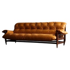 Jean Gillon Rodeio Sofa For Italma Wood Art, Brazil, 1965