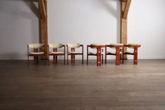 Augusto Savini Pamplona Chairs For Pozzi Italy 1965, Set Of 6
