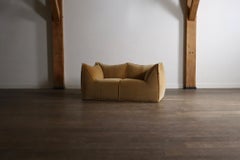 Le Bambole Sofa aus Samt von Mario Bellini für B&B Italia, 1970er Jahre