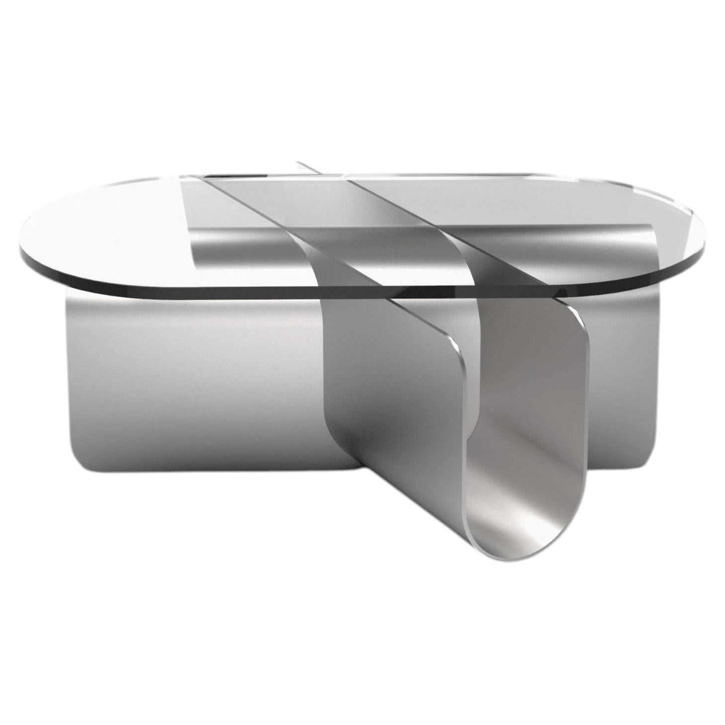 Joint Coffee Table from Cadenza, CIRCLE, Aluminium, Made to order en vente